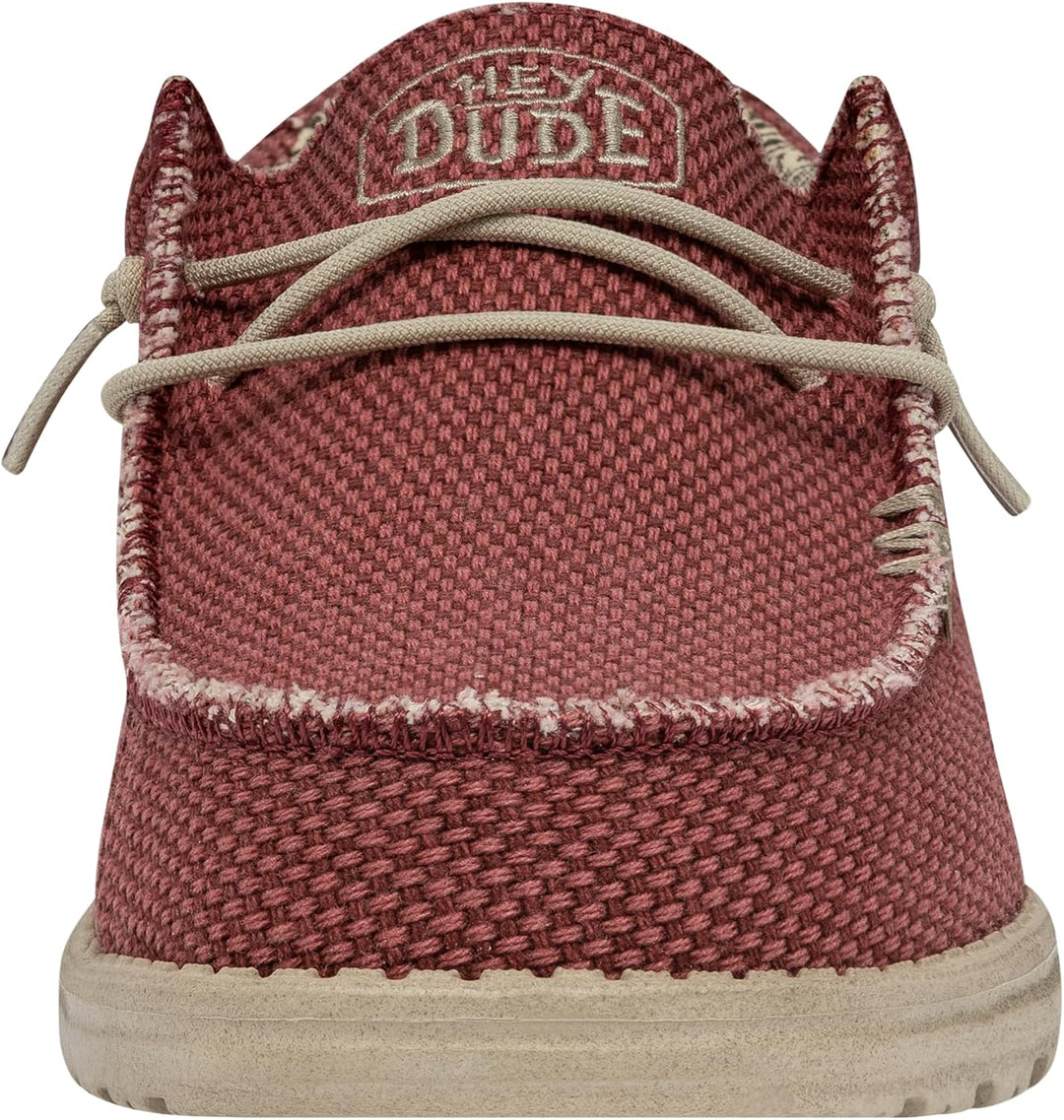 Hey Dude Herren Wally Braided Mokassin, Rot