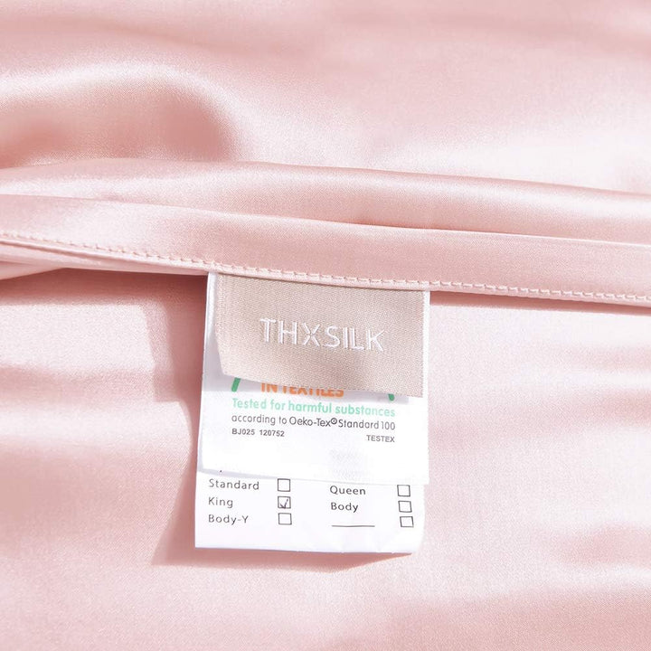 THXSILK 25 Momme Seide Kissenbezug für Haar und Haut - Maulbeerseide Kissenbezug - Hypoallergen mit