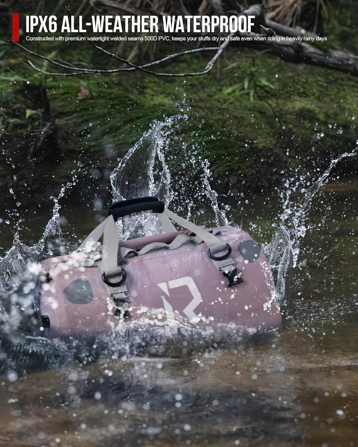 IRON JIA'S Motorradtasche Gepäckrolle wasserdichte Hecktasche Satteltasche Reisetasche mit rollversi