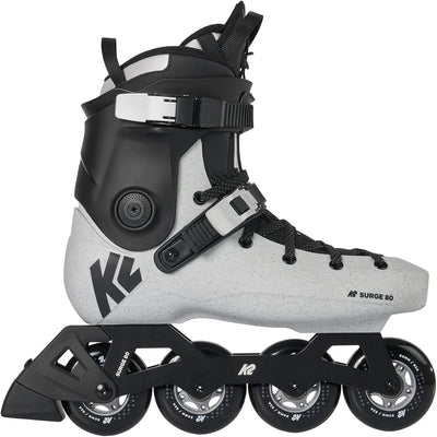 K2 Unisex – Erwachsene Surge 80 M Hardboot Inline Skate EU: 44.5 (Mondo: 290 / US: 11 grey, EU: 44.5