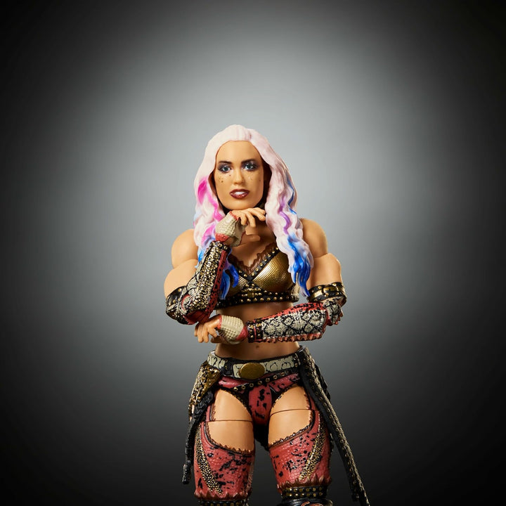 Mattel WWE Elite Actionfigur & Zubehör, Serie #125 Set, 15,2 cm grosses Sammlerstück Giulia mit 25 G