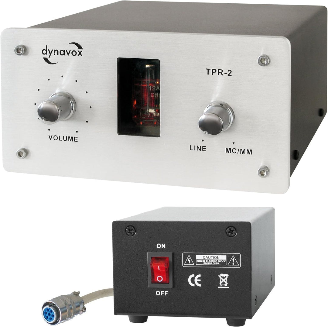 Dynavox TPR-2 Sound Converter Klangaufbereiter Silber, Silber