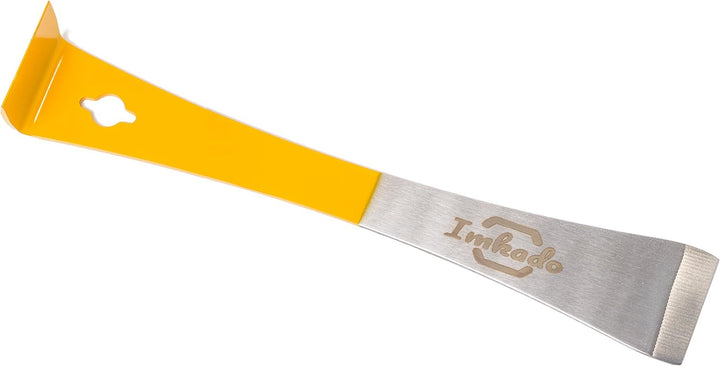 Imkado Imker Einsteiger Set Standard - Premium Edelstahl-Smoker, Bienenbesen, Stockmeissel - Einstei