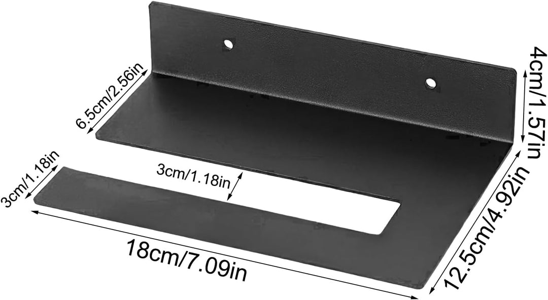 Generisch 2er-Pack Skateboard-Wandhalterung, Metall-Snowboard-Aufbewahrungshaken, Vertikaler Longboa