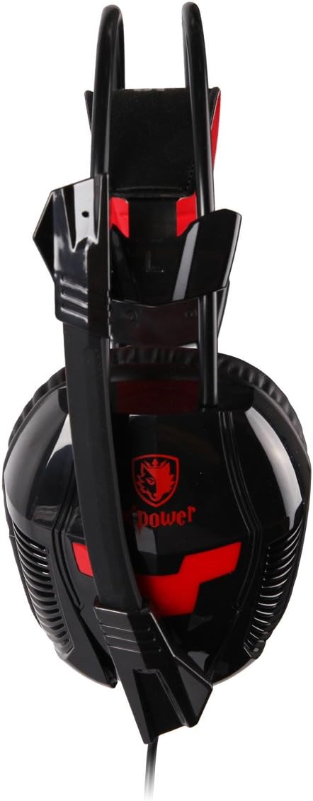 Sades In-Ear-Gaming-Kopfhörer schwarz schwarz/red SA-706, SA-706