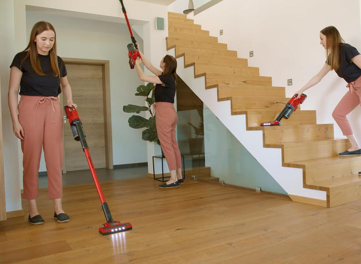 Einhell Akku-Stielstaubsauger TE-SV 18 Li (1x4,0Ah) Power X-Change (18 V, beutellos, Zyklontechnolog