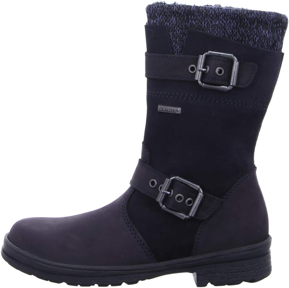 Däumling Marco RV - Alia Mädchen Langschaft Stiefel 29 EU Blau Denver Ozean 48, 29 EU Blau Denver Oz
