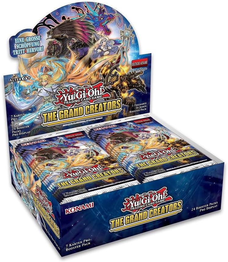 Yu-Gi-Oh! TRADING CARD GAME The Grand Creators – Display – Deutsche Ausgabe, Mehrfarbig