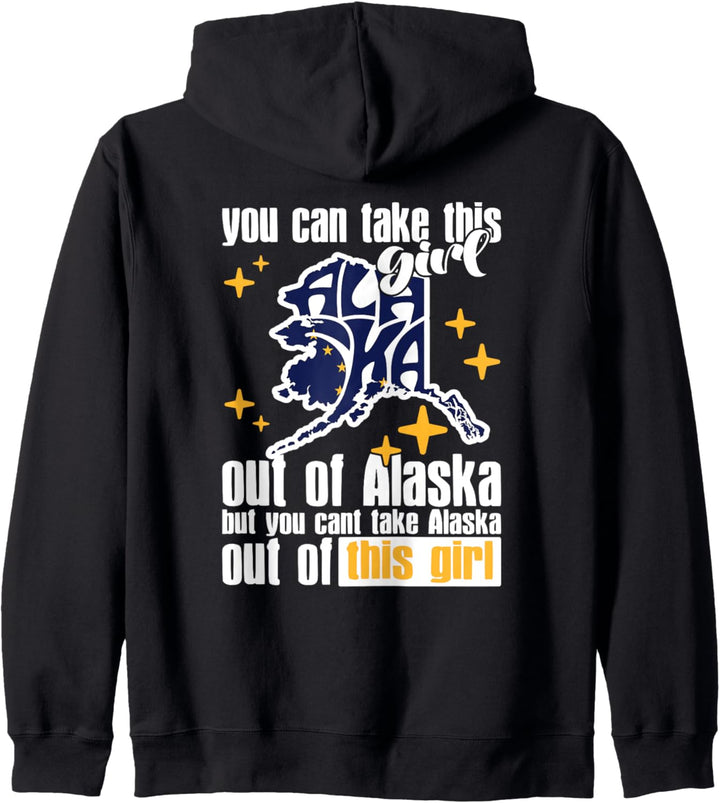 Sie können dieses Mädchen aus Alaska nehmen Kapuzenjacke