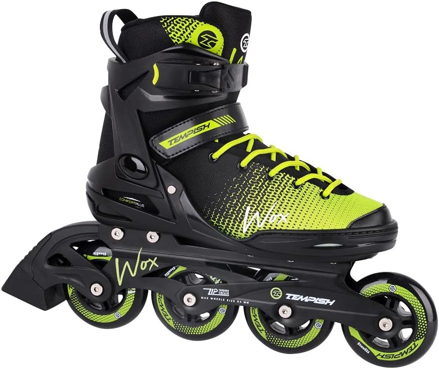TEMPISH Herren Wox Inline-Skates 39 schwarz - grün, 39 schwarz - grün