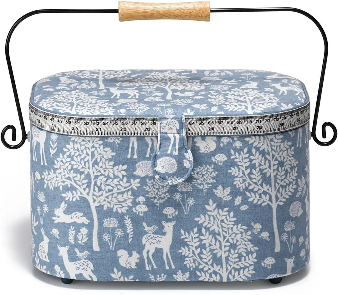 Prym 612656 Nähkorb L oval Woodland