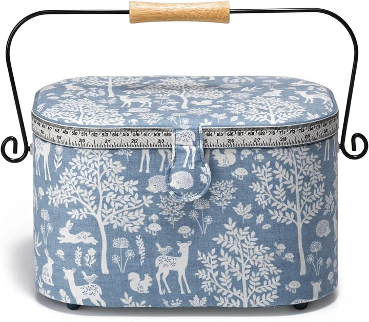Prym 612656 Nähkorb L oval Woodland