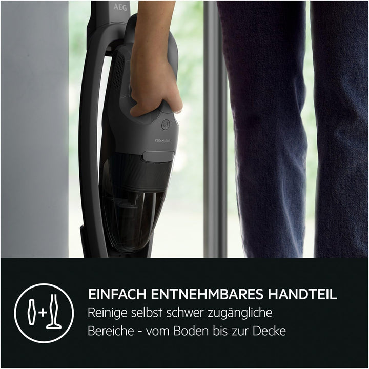 CLEAN 5000 Cordless Cleaner 2in1 Akku-Staubsauger kabellos / Akku-Laufzeit: bis zu 45 Min. / Farbe: