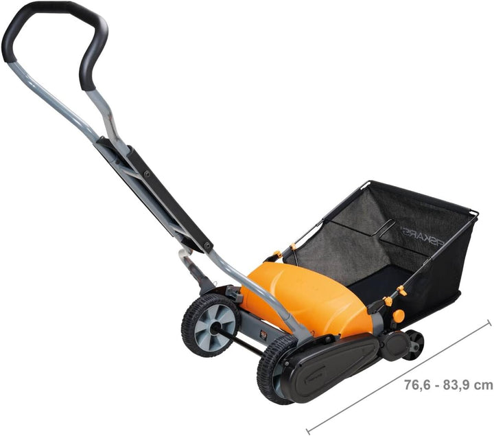 Fiskars Grasfangkorb für Fiskars Spindelmäher StaySharp Max, 18 Liter, StaySharp, Schwarz/Orange, 10