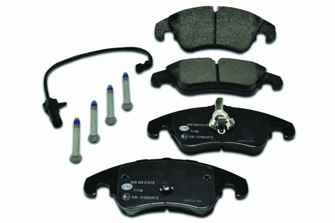 HELLA PAGID 8DB 355 013-751 Bremsbelagsatz - T1748 - Dicke/Stärke: 19.4mm - Bremssystem: Lucas - ink