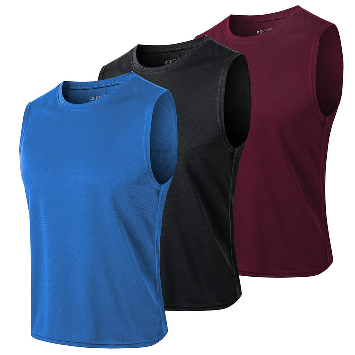 Tank Top Herren, Achselshirts Sport Ärmelloses Shirt Unterhemd Fitness Sleeveless Tshirt für Running