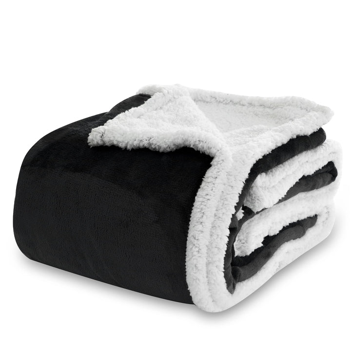 Winthome Kuscheldecke Dicke Warme, Decke Flauschig, Fleecedecke Doppelseitiges Design, Winterdecke S