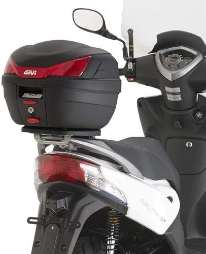 Topcase Träger schwarz Monolock Koffer o. Platte oder Max. Zuladung 3 kg Kymco 50 oder 125 Agility R
