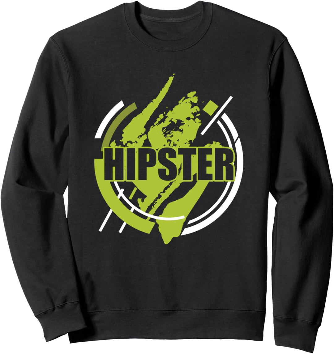 Hipster Urbaner Lebensstil Extravagant Moderne Subkultur Sweatshirt