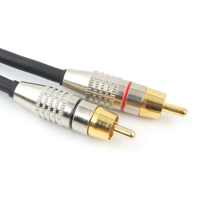 SiYear Unsymmetrisches 2 XLR 3-polig o Dual RCA männlich Phono Stecker HIFI Audio Kabel Kabel Dual X