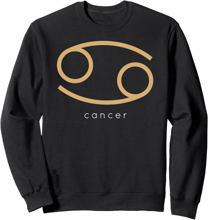 Minimalist Zodiac Sign Cancer Sweatshirt