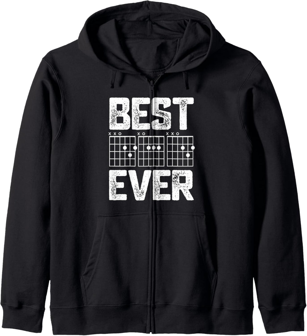 Best Guitarist Dad Guitar Chords Ever Vintage Grunge Funny Kapuzenjacke