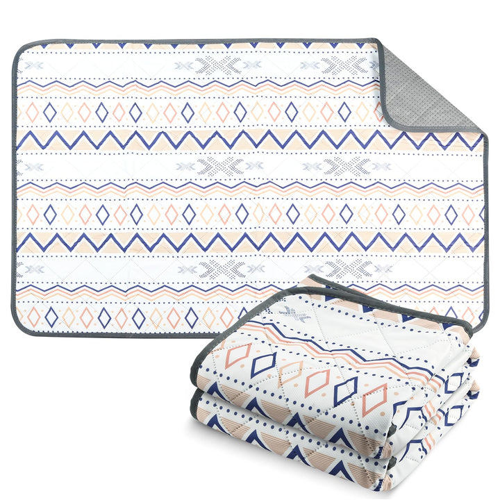 Waschbar Welpen unterlagen, 2Pack 70x100cm Schnell Absorbierend Pipimatten für Hunde, wasserdichte H