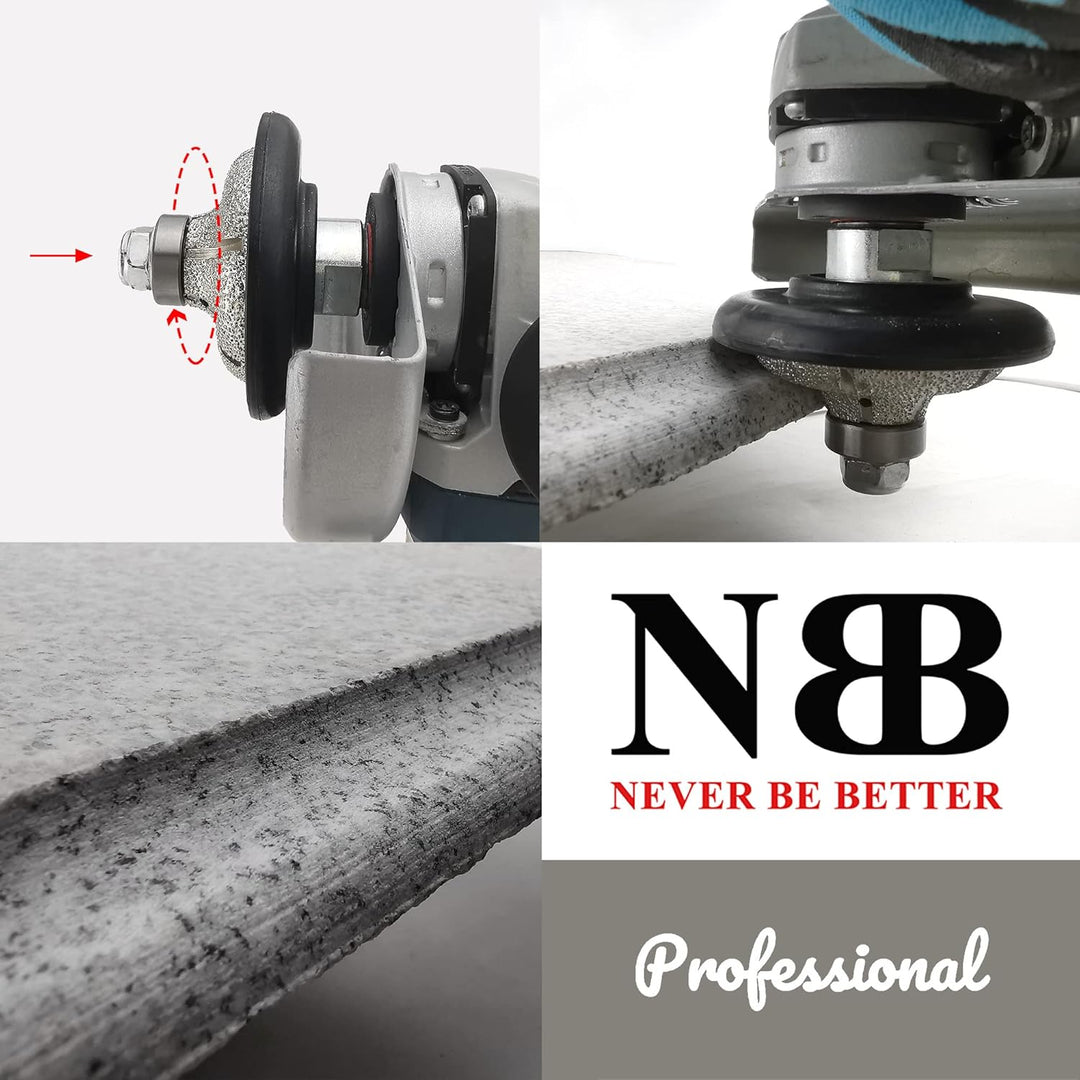 NBB Diamant-Profilscheibe Diamantfräser Fräsbohrer Trennreibahle Profilierungs-Bit für Porzellan Fli