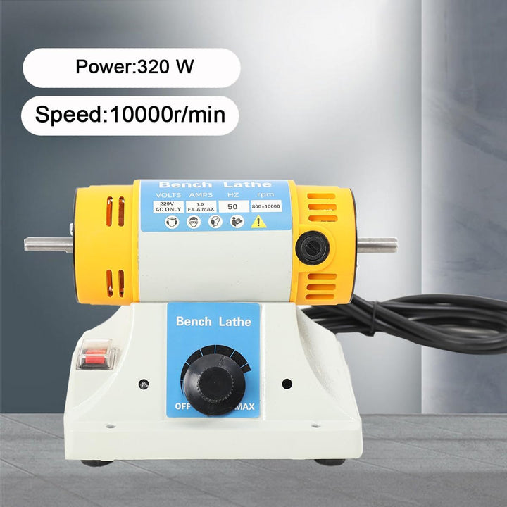 220V 320W Poliermaschine, Hochgeschwindigkeits Schmuck Jade Poliermaschine, mit Staubdichtem Motor,