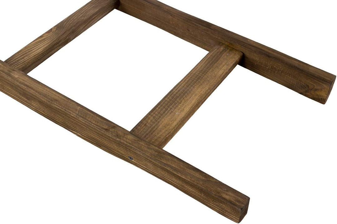 Originale Altländer Holzleiter 165cm Dekoleiter Handtuchhalter Kleiderständer Einfachleiter Handtuch