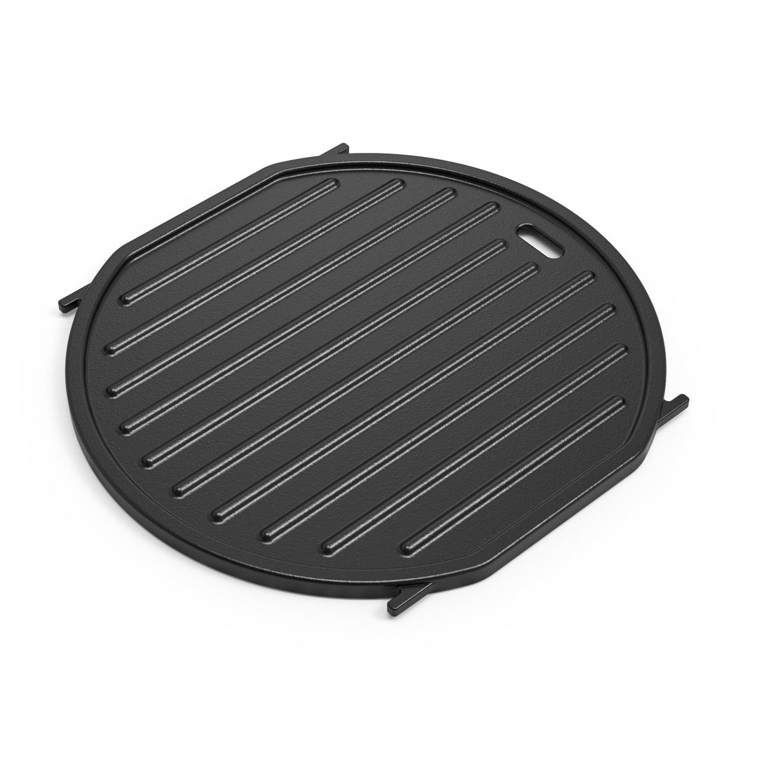 onlyfire Gusseisen Grillplatte für Weber Gourmet BBQ System, Wendeplatte für Weber GS4 Spirit II 200