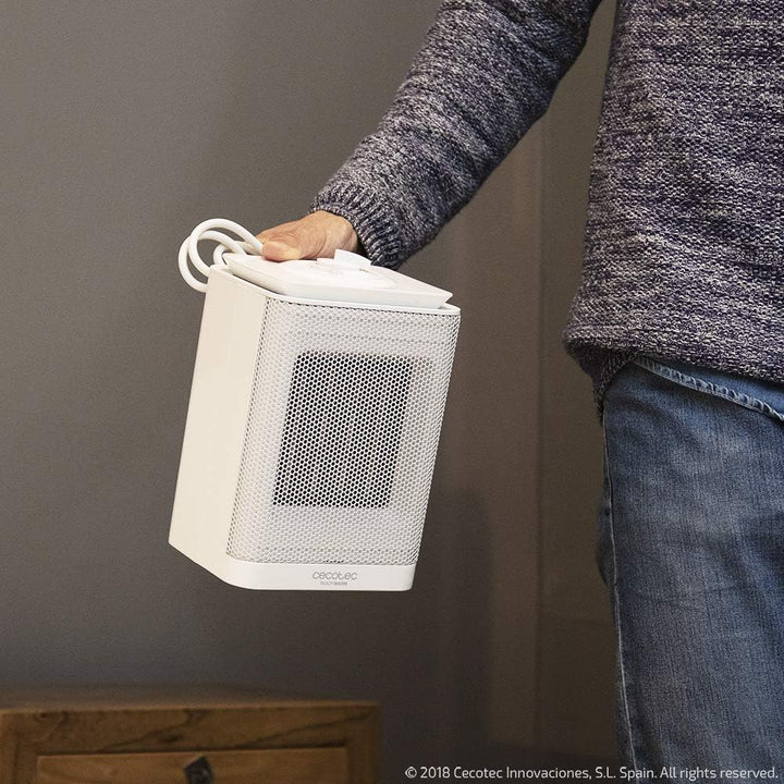 Cecotec Keramikheizung Ready Warm 6000 Ceramic. 1500 W, 3 Modi, einstellbarer Thermostat, Kippsensor