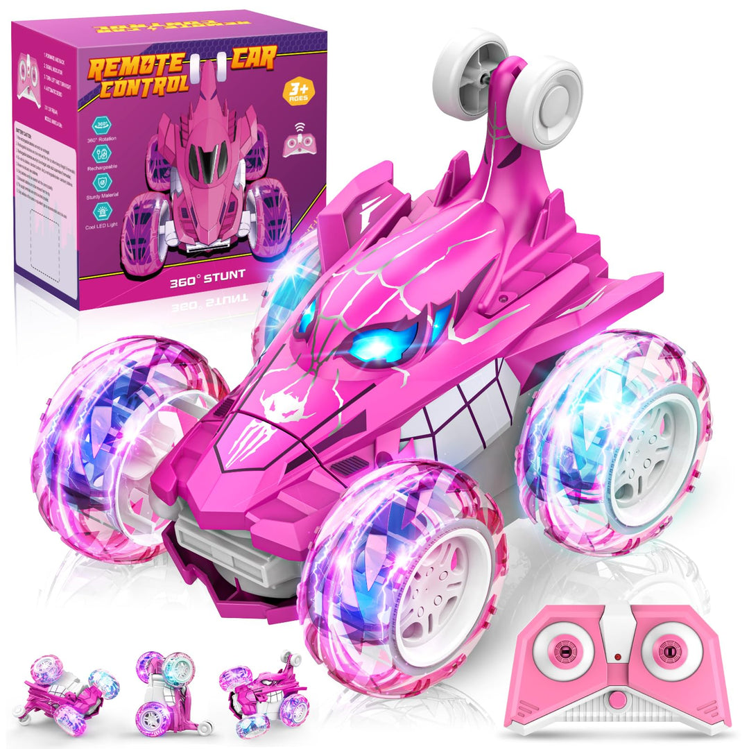 Dreamlandia Ferngesteuertes Auto ab 3-9 Jahre, Geschenk Mädchen 3 4 5 6 7 8 9 10 Jahre Spielzeug ab