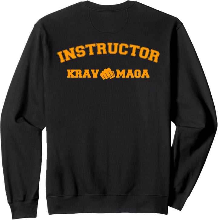 KRAV MAGA Instructor T-Shirt vorne hinten drucken Sweatshirt