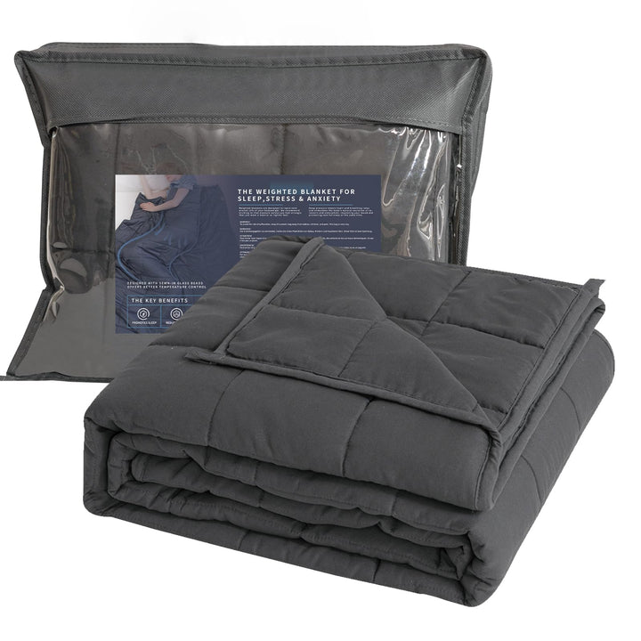 Good Nite Gewichtsdecke Erwachsene Graue Entspannungsdecke Zum Und Zur Entspannung Weighted Blanket