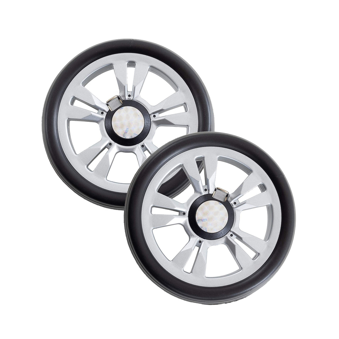 Andersen Ersatzrad-Set für Einkaufstrolley Scala Plus, Ø 150 mm, Silber