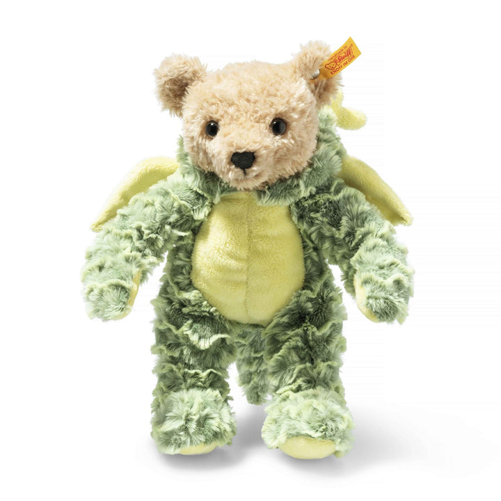 Steiff 113284 Hoodie-Teddybär Drache, Irish Green, 27cm