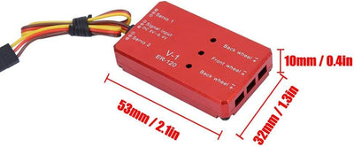 Einziehfahrwerk, JP Hobby ER-120 Elektrisches Einziehsystem für RC-Starrflügelzubehör(#1), Zubehör P