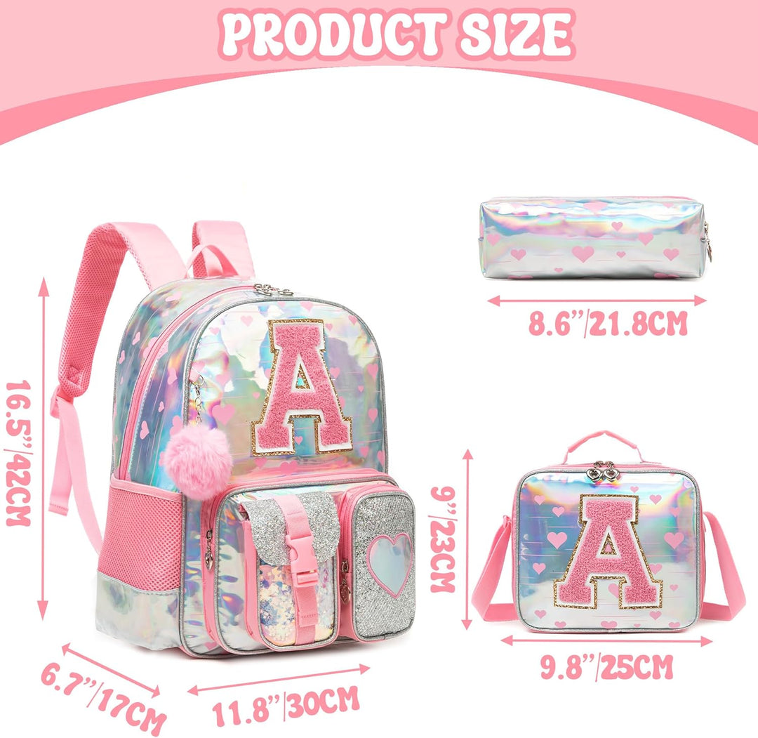 HTgroce Rucksack Mädchen Durchsichtig Rucksack Transparent Plastic schultascheTransparent Waterproof