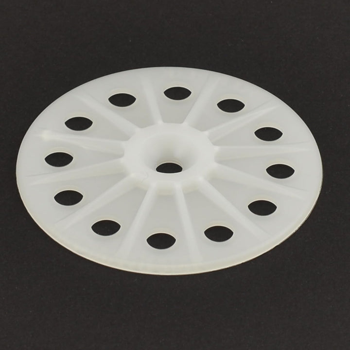 Polypropylen-Unterlegscheiben für weiche Dämmplatten aus EPS, XPS, Steinwolle und Fiberglas, 60 mm,