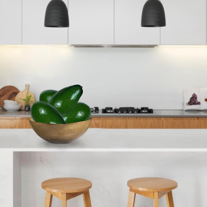 Tuxiaobu Künstliche Früchte Avocados Deko Obst, Kunst Faux Avocados Zuhause Küche Dekor Tischdekorat