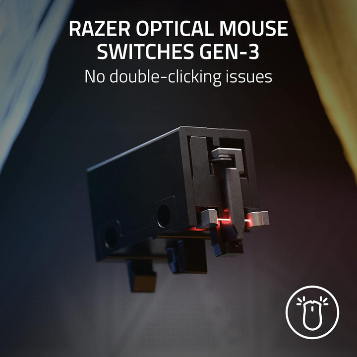 DeathAdder V3 Wired Gaming Maus: 59g Ultraleicht,Focus Pro 30K Optischer Sensor,Schnelle optische Sc