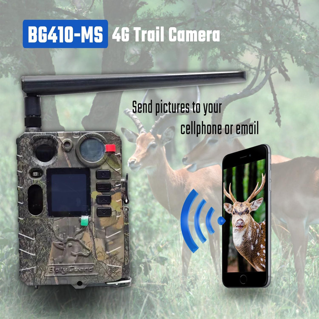 BolyGuard 4G Wildkamera MMS GPRS Email Nachtsichtkamera mit Handy