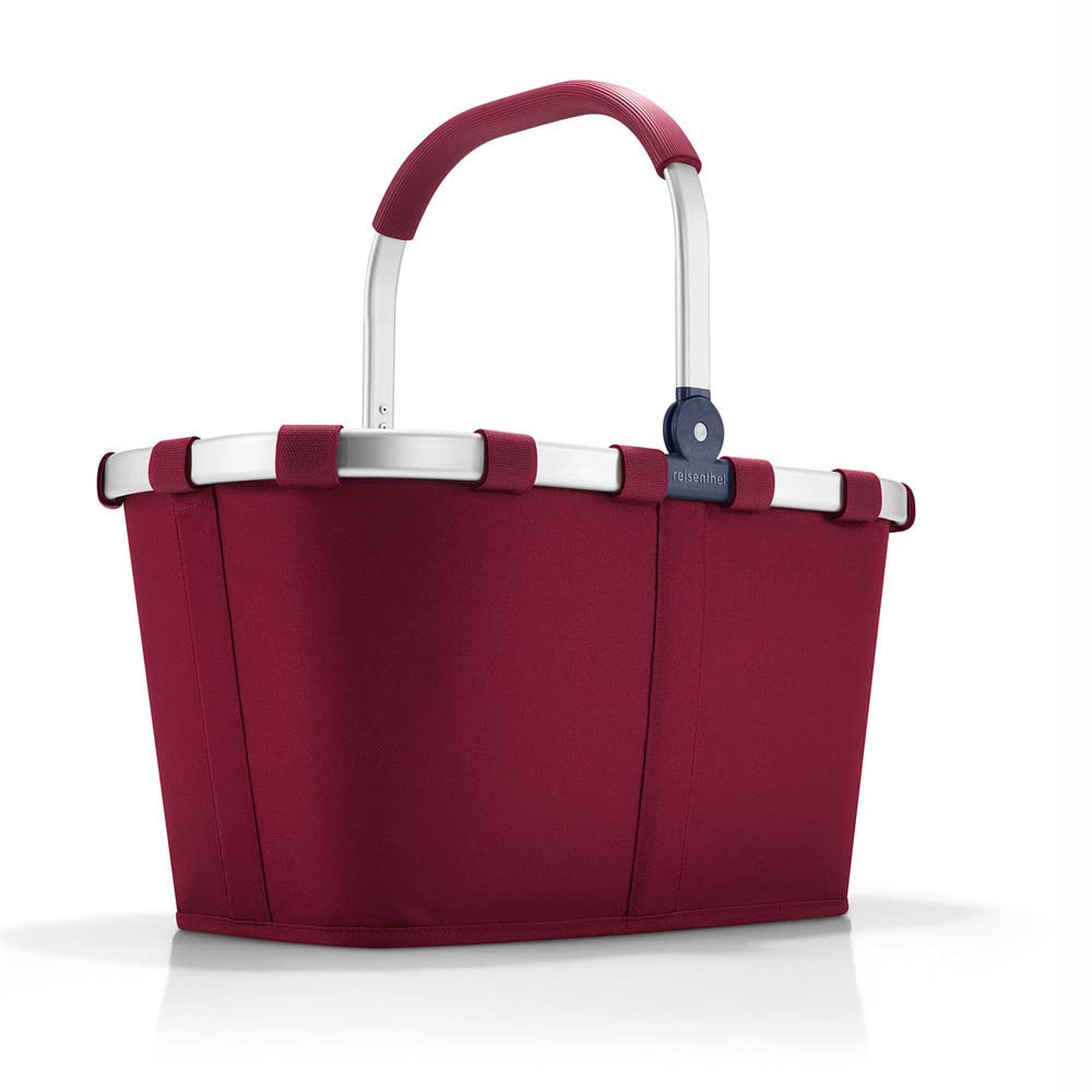 reisenthel carrybag ruby - Stabiler Einkaufskorb mit viel Stauraum und praktischer Innentasche – Ele