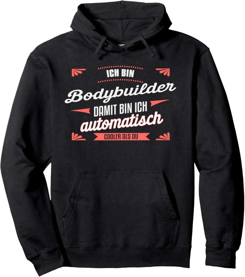 Cooler Bodybuilder - Fitness Bodybuilding Gewichtheber Pullover Hoodie