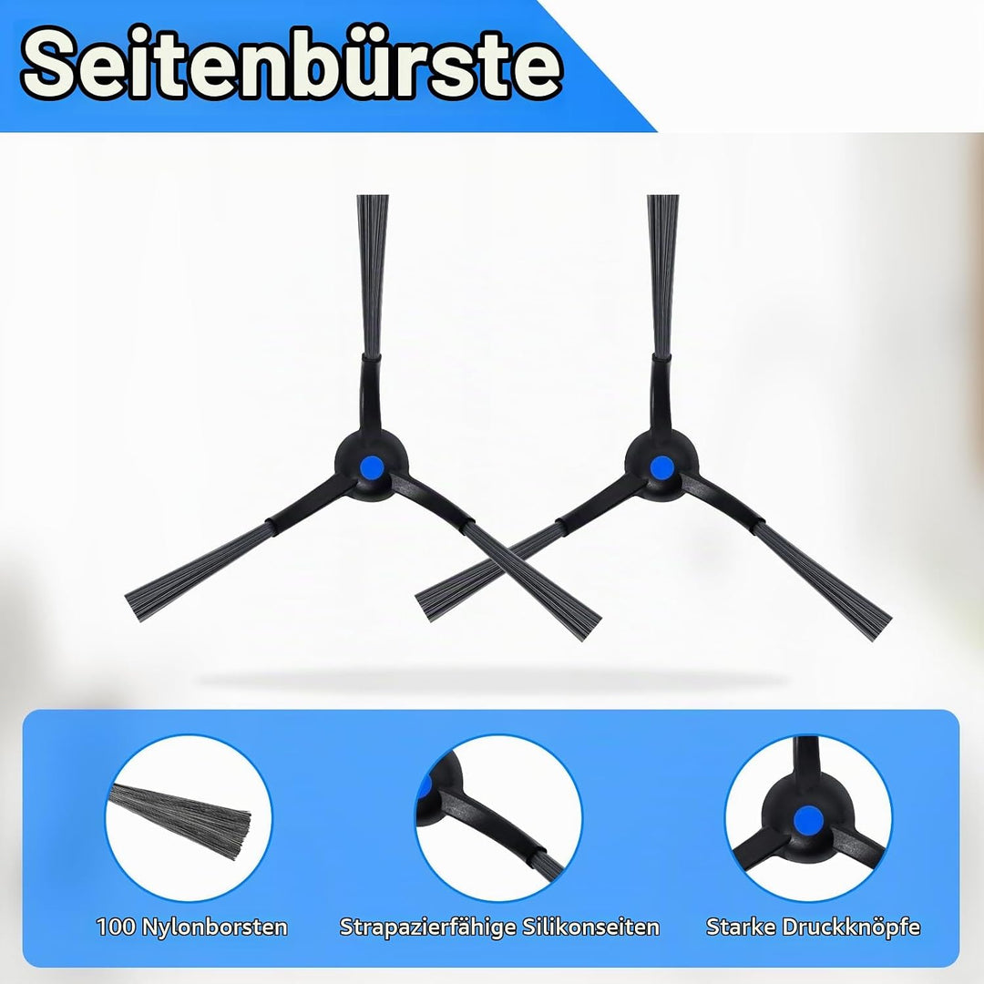Zubehörset Ersatz für Ecovacs Deebot T50 Pro Omni Gen2/T50 Omni Gen2/T50 Pro Omni/T50 Omni Roboterst