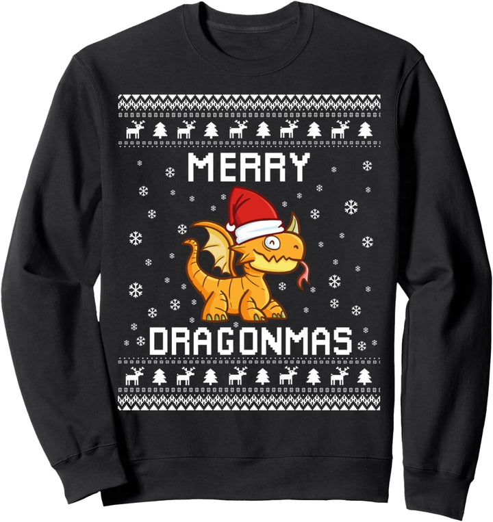 Dragon Ugly Christmas Sweater Dragon Lover Sweatshirt