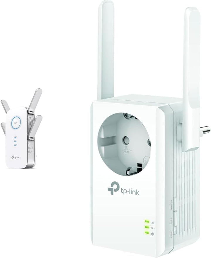TP-Link RE655 WLAN Verstärker Repeater AC2600 & TL-WA860RE WLAN Repeater mit Steckdose Bundle mit TL