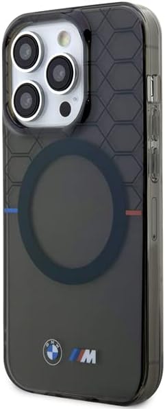 BMW BMHMP14XHGPK hülle für iPhone 14 Pro Max 6.7" grau hardcase Pattern