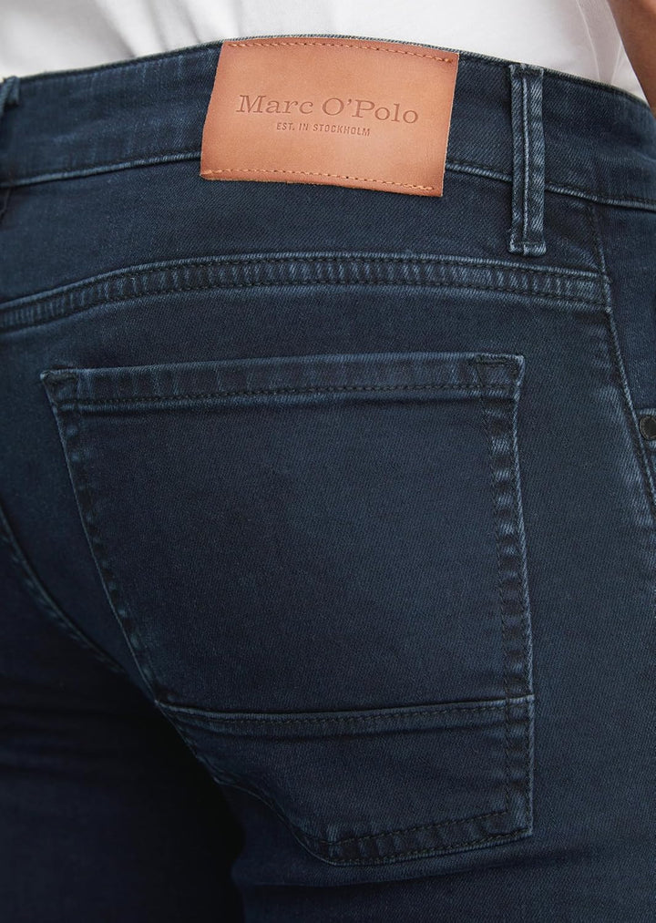 Marc O'Polo Herren Jeanshose mit Stretch-Anteil Shaped Fit 28W / 32L Blau, 28W / 32L Blau